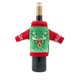 thumbnail image 4 of Naiovety Navidad tejer botella de vino muñeco de nieve guirnalda cubierta ropa cocina de cena para Año Nuevo suministros para arreglos de Kits de decoración para fiestas Alce, 4 of 6