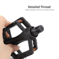 Bicycle Pedals, , with Safety Warning Reflectors Universal Bicycle