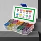 thumbnail image 1 of 100 Uds. Fusibles para coche 15A 20A 25A 30A 35A 10 tipos Kit de fusibles para coche surtido de fusibles para coche, 1 of 6
