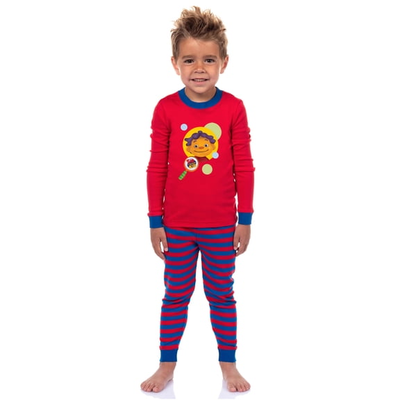 PBS Kids Sid the Science Kid Pajamas Toddler Boy's Tight-Fit Pajama Set