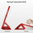 thumbnail image 5 of JETech Case for iPad Pro 11 Inch (2022/2021/2020 Model) with Pencil Holder, Support 2nd Pencil Charging, Slim Tablet Cover with Soft TPU Back, Auto Wake/Sleep (Red), 5 of 8
