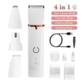 thumbnail image 3 of Four Bit Pet Shaver Set Multifunctional Rechargeable Clipper Dog Cat Nail Polisher Foot Hair Shaver Clipper, 3 of 8