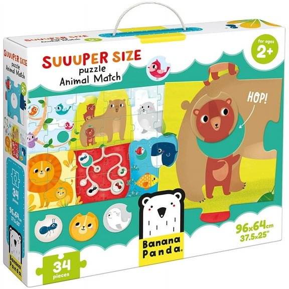 Banana Panda Suuuper Size Puzzle Animal Match 2 