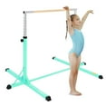 thumbnail image 1 of FBSPORT Gymnastics Horizontal Bar Trainning Kip Bar Expandable Bar Adjustable Height Fitness Equipment for Home/Floor/Practice/Gymnastics/Training/Parkour, 1 of 10