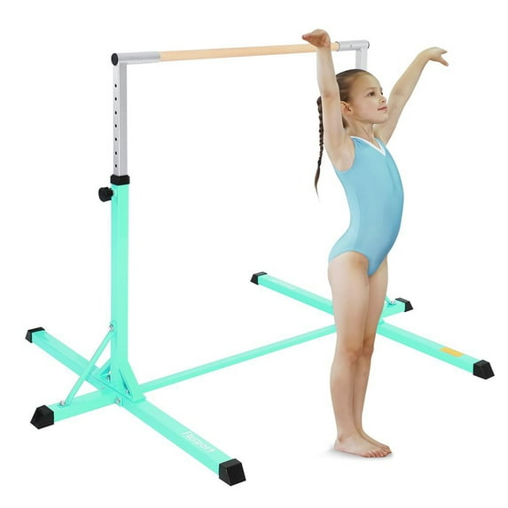 FBSPORT Gymnastics Horizontal Bar Trainning Kip Bar Expandable Bar Adjustable Height Fitness Equipment for Home/Floor/Practice/Gymnastics/Training/Parkour