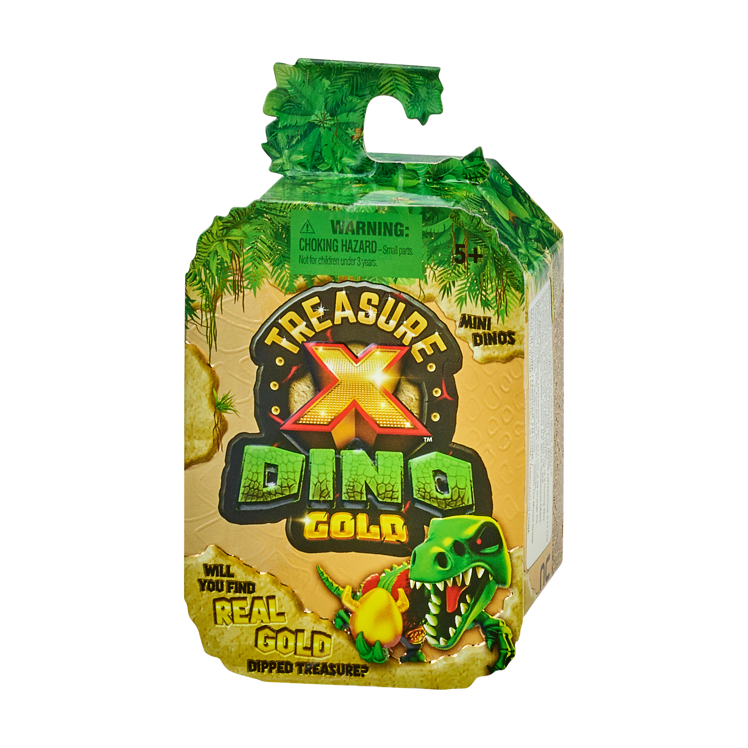 Treasure X Dino Gold Single Pack - Unbox, Dig, and Rescue Mini