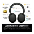 thumbnail image 4 of Sony WH-1000XM5 Wireless Noise Canceling Over-Ear Headphones (Black) Bundle, 4 of 16