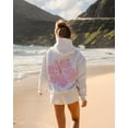 thumbnail image 2 of Women’s Oversized Hibiscus Graphic Embroidery Hoodie Preppy Cotton Sweatshirt for Teen Grils, 2 of 6
