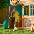 thumbnail image 4 of KidKraft Buffalo Crossing Wooden Outdoor Swing Set, 4 of 9