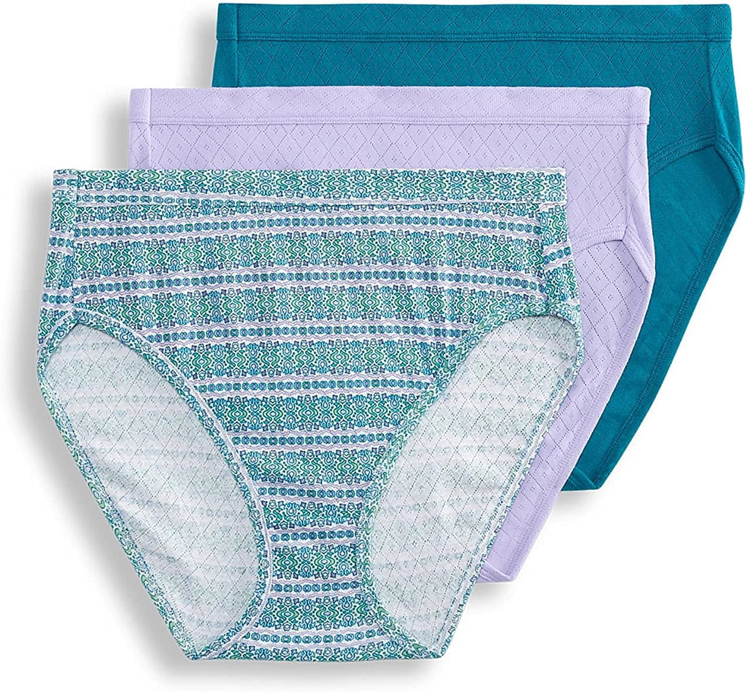 Jockey Women's Underwear Plus Size Elance Hipster 3 Pack