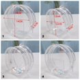 thumbnail image 2 of Gift Kawaii PVC 10cm Bag Decoration Mini Doll Display Box Multicolor Storage Case Clear Outdoor Bag 1-14X14X5.5CM, 2 of 8
