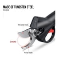 thumbnail image 3 of 88V 30mm Electric Cordless Pruner Lithium-ion Pruning Shear Garden Fruit Tree Bonsai Pruning Tree Branches Cutter Landscaping ,Less Effort, 3 of 7