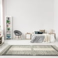 thumbnail image 5 of Luxe Weavers Moroccan Geometric Gray 5x7 Area Rug, Abstract Stripe Carpet, 5 of 9