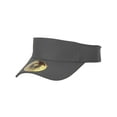 thumbnail image 2 of Top Headwear 12 Pack Youth Size Sun Visor Dozen Baseball Softball Caps for Kids, Charcoal, 2 of 4