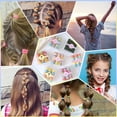 thumbnail image 4 of Siquannn No Barrettes for Toddler Girls Womens Barrettes Colorful Girls Barrettes And Hair Clips for Thick Hair Womens Barrettes Small Vintage Hair Barrettes Lot Barrette Vintage Little Girls, 4 of 7