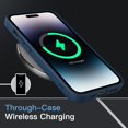 thumbnail image 2 of JETech Matte Case for iPhone 14 Pro Max 6.7-Inch, Shockproof Military Grade Drop Protection, Frosted Translucent Back Phone Cover, Anti-Fingerprint (Storm Blue), 2 of 6