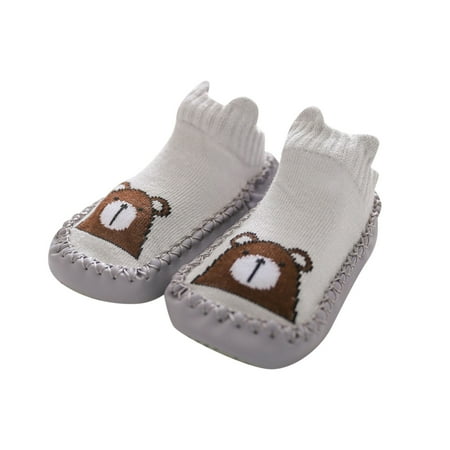

Kids Shoes Cartoon Floor Shoes First Socks Non-Slip Walking The Shoes