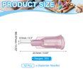 thumbnail image 2 of 20 Pcs Agujas de Dispensación de Plástico 23G con Luer Lock, Punta Romo Resistente al Calor, 2 of 6
