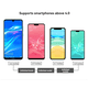 thumbnail image 2 of 20 Inch Screen Magnifier 3D HD Phone Magnification Projector Screen Magnification Compatible with All Smartphones,Black, 2 of 5