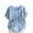 Light Blue, variant on Summer Tops for Women Loose Fit Short Sleeve Crewneck T-Shirt Cute Floral Print Blouse Beach Vacation Outfits