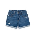 thumbnail image 6 of Jordache Girls High Rise Mom Short, Sizes 5-18, 6 of 8