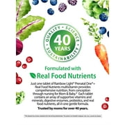 Prenatal One Multivitamin | with Folate, Calcium and Iron | 45 Tablets | by Rainbow Light