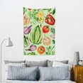 thumbnail image 5 of FCXZI Organic Vegetables Herbs Tapestry Wall Art for Home Decoration 40*60in, 5 of 6