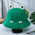 thumbnail image 5 of Women Frog Bucket Hat, Cute Cartoon Wide Brim Sun Summer Cap, 5 of 6