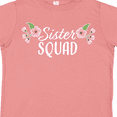 thumbnail image 4 of Inktastic Sister Squad with Pink Flowers Boys or Girls Toddler T-Shirt, 4 of 5
