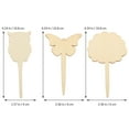 thumbnail image 3 of Gymnture 30pcs Wooden Plant Labels Flower Bed Inserts Plants Flowers Labels Garden Supplies, 3 of 10
