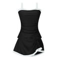 thumbnail image 7 of Efsteb Women Tankini Swimsuits with Skirt Sling Two Piece Swimsuit Comfy Beach Bathing Suits Swimwear (Black,L), 7 of 7