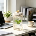 thumbnail image 2 of 1 Gallon Water Jug with Tap, Space-Saving Refrigerator Drink Dispenser, BPA-Free Plastic Cold Brew Pitcher for Lemonade Fruit Infusion at Home Gathering, 2 of 7