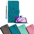 thumbnail image 1 of Funda protectora para Samsung Galaxy A20 / A30 / M10s - con Blumenmuster y Kartenfach, 1 of 1