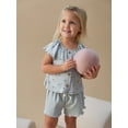 thumbnail image 2 of Modern Moments by Gerber Toddler Girl Organic Smocked Wide Leg Short, Sizes 12M-5T, 2 of 12