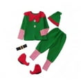 thumbnail image 1 of Juguetes de piscina, juguetes para bebés, juguetes para niños pequeños, conjunto navideño para niños y adultos, conjunto completo con vestido, sombrero, cinturón, orejas, calcetines, unisex, juego de, 1 of 6