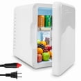 thumbnail image 1 of MotionGrey Mini-Frigo Portable 5 L - Double Alimentation CA/CC, Refroidissement et Réchauffement Rapides, Design Compact en Plastique PP avec Poignée de Transport - Idéal pour la Voiture, la Chambre et le Bureau, 1 of 9