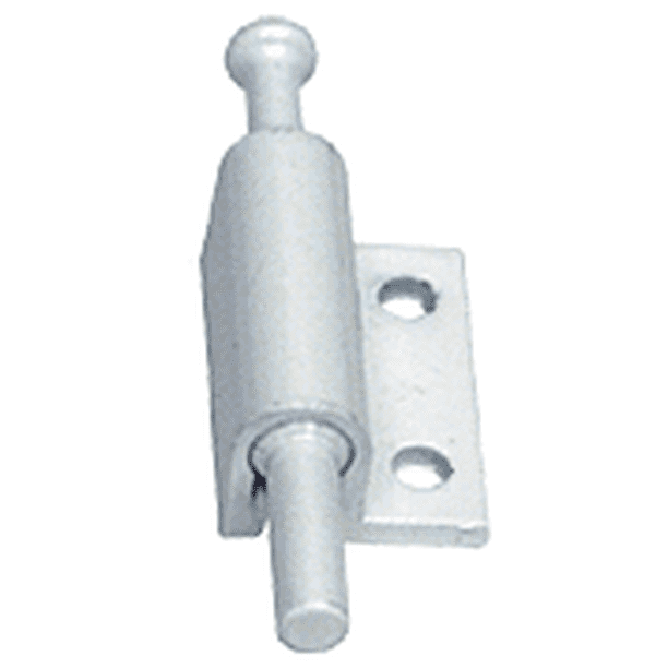 CRL S4357 White Offset Mount PushPull Sliding Window and Door Lock