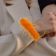 thumbnail image 1 of Circle Slap Bracelet, Plush Patting Interactive Feather Supplies Hebilla de para el cumpleaños Decoración de la muñeca Niños Niños de Naranja Hugo Pulsera bofetada, 1 of 10