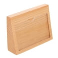 thumbnail image 5 of MERRYHAPY Standing Sign Holder Wooden Light Brown Exhibition 1Set, 5 of 8