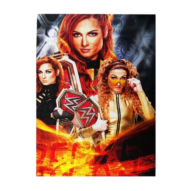 Becky Lynch - Rompecabezas de madera de 1000 piezas para niños, niñas y adultos, juguetes de agilidad y memoria, regalos desafiantes para decoración del hogar