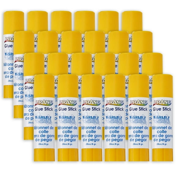 Prang Washable Glue Stick .28 oz. Pack of 24 (DIX15083-24)
