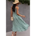thumbnail image 3 of Vestido BROVAVE 2025, casual, bohemio, con lunares, cuello en V, de verano, 3 of 6