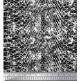 thumbnail image 1 of Soimoi Poly Georgette Fabric Snake Animal Skin Print Sewing Fabric Yard 42 Inch Wide, 1 of 3