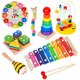 thumbnail image 1 of Juguetes Educativos Montessori para bebés, rompecabezas de madera 3D para niños, juegos para niños, juguetes educativos de aprendizaje para bebés de 1, 2 y 3 años, 1 of 4