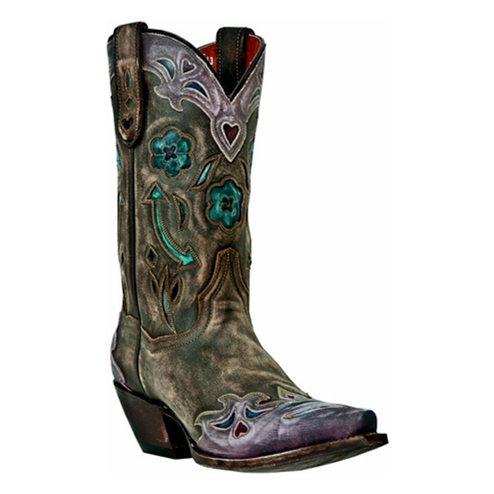 Dan Post Dan Post DP3459 Women's Sanded blue Arrow Western Boots