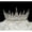 Silver, variant on Tian Sweet 34044-RG 8.6 oz Large Queen Crown Cake Topper - Rose Gold