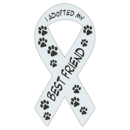 Ribbon Shaped Magnets: I Adopted My Best Friend (Dogs, Cats) | Cars, (Best Magnets For Generating Electricity)
