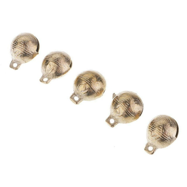 facefd Vintage Style Tiny Bells Mini Bells Craft Decorative Chinese Style 1.5 cm
