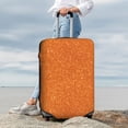 thumbnail image 4 of Wukai Orange Glitter Elastic Luggage Cover: Personalized Protection for Your Suitcase - Fits 19~29-inch, Washable & Durable Travel Companion-Large, 4 of 8