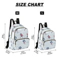 thumbnail image 2 of FORMRS Mini Backpack Purse for Women Travel Daypack Casual Shoulder Bag, Hockey Action Zone, 2 of 7